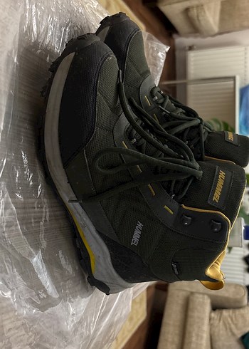 Sarı Detaylı Erkek Outdoor Ayakkabı - Görsel 3