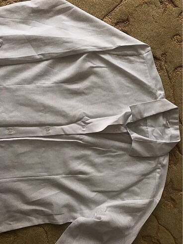 Beyaz kadın iş gömleği - Görsel 2