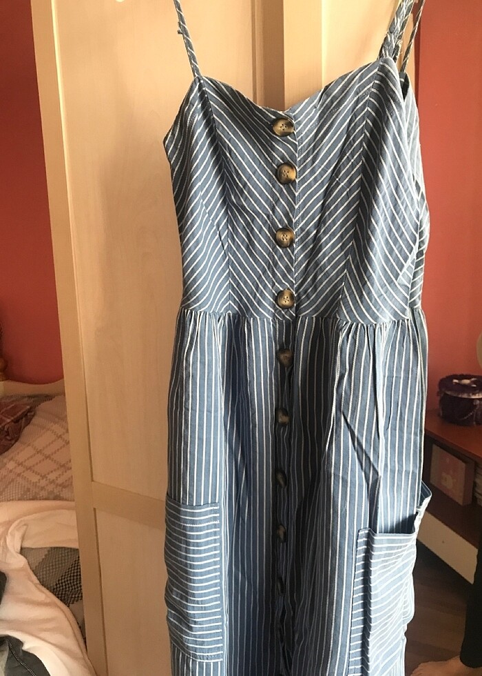 Askılı elbise - Görsel 5