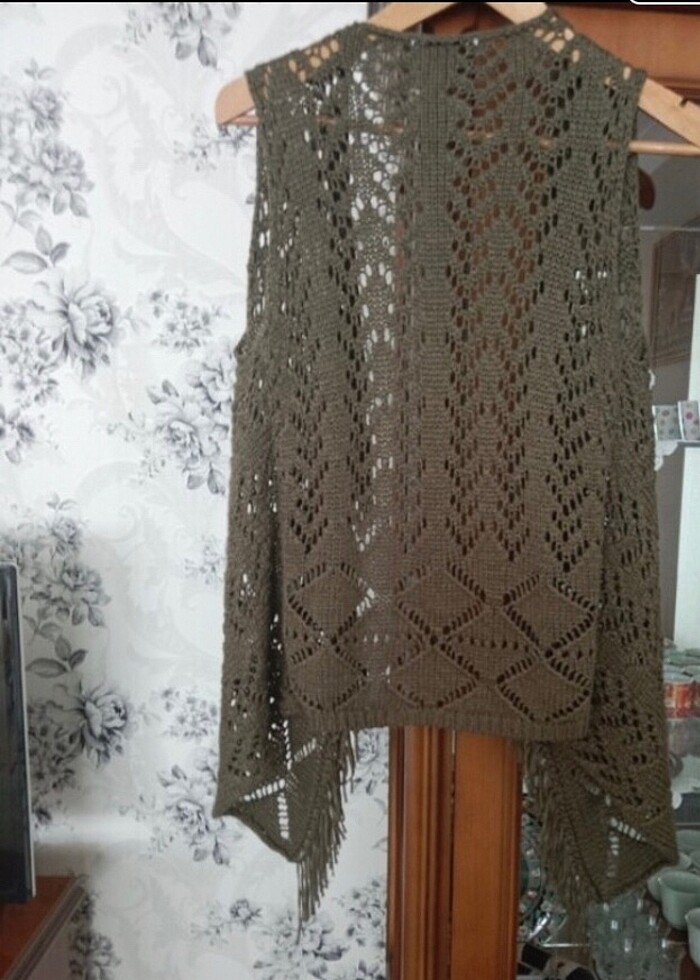 Baharlık yelek etnik tarz yelek - Görsel 2