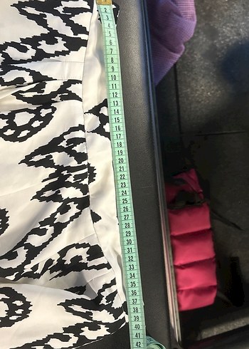 Renkli Bohem Kadın Kumaş Pantolon - Görsel 7