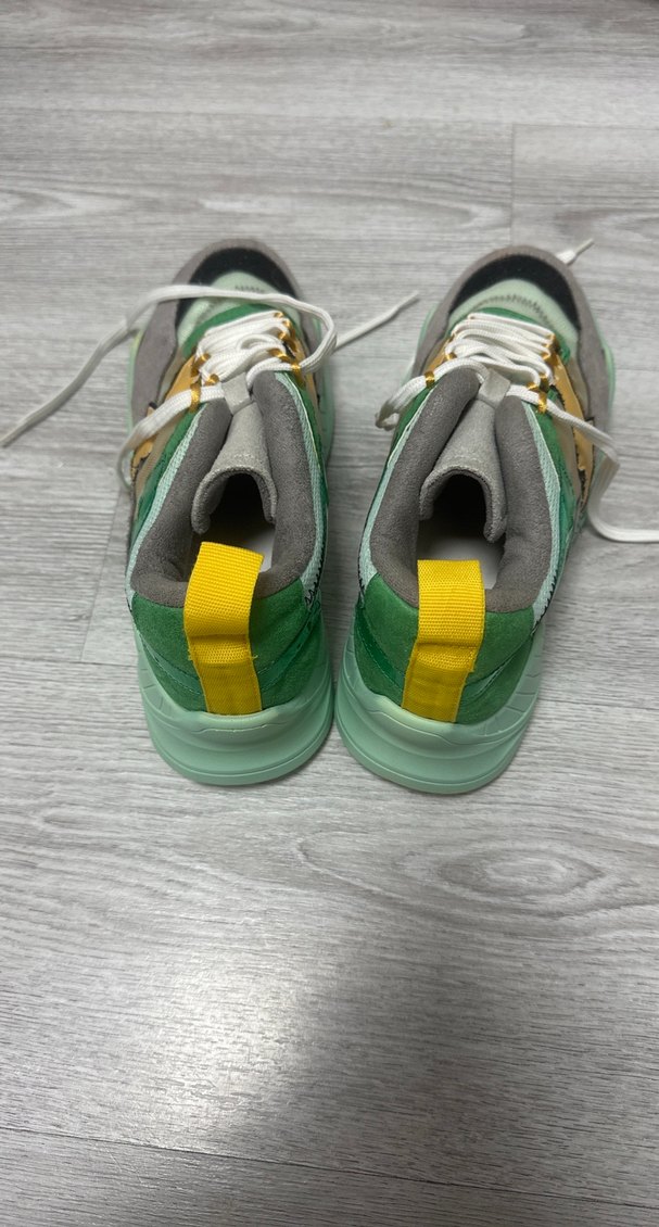 Kadın Çok Renkli Spor Ayakkabıdı dolgu topuk - Görsel 4