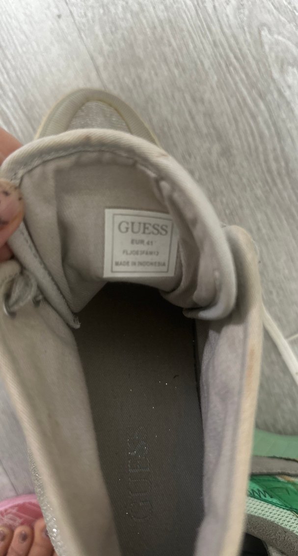 Gri Kadın Dolgu Topuklu Bağcıklı Spor Ayakkabı - Görsel 5