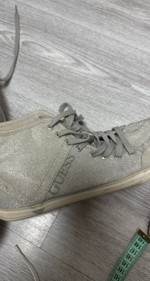 Gri Kadın Dolgu Topuklu Bağcıklı Spor Ayakkabı - Görsel 4