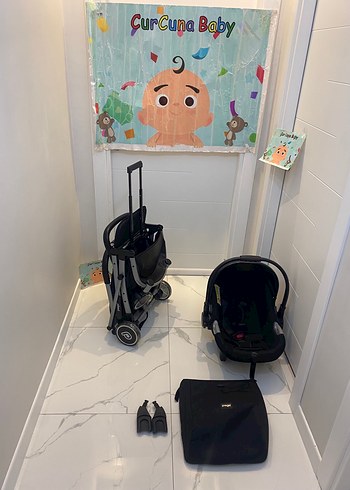 Diğer Beden Prego covi kabin boy travel sistem bebek arabası