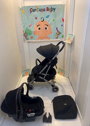 Prego covi kabin boy travel sistem bebek arabası