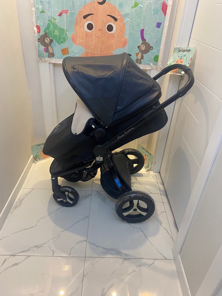 Pierre Cardin Alias travel sistem bebek arabası - Görsel 4