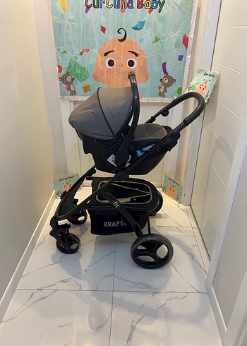 Diğer Beden gri Renk Kraft fit travel sistem bebek arabası