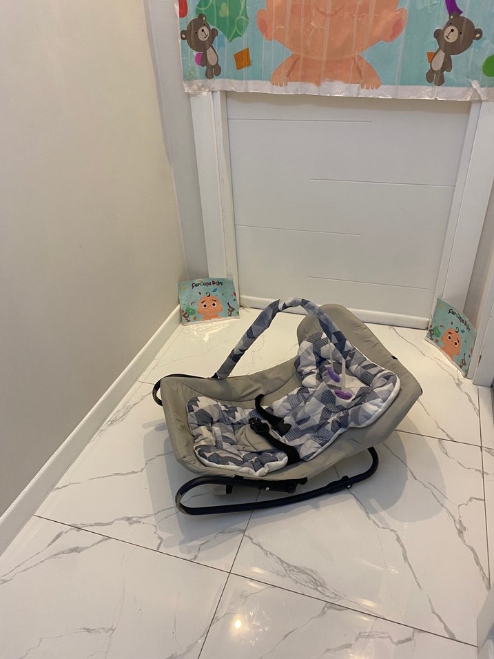 Gri Bebek Taşıyıcı anakucagı sallanır - Görsel 3