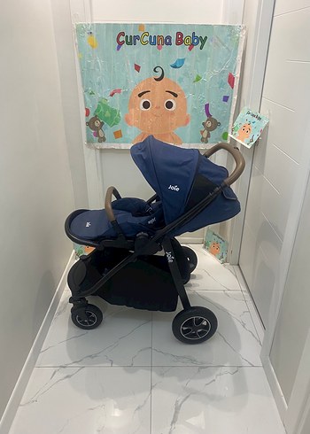 Joie Versatrax travel sistem çift yönlü bebek arabası - Görsel 6