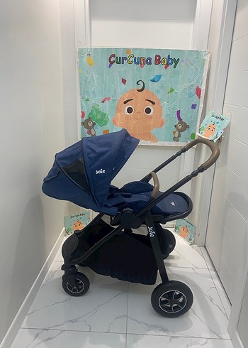 Joie Versatrax travel sistem çift yönlü bebek arabası - Görsel 8