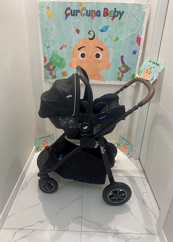 Joie Versatrax travel sistem çift yönlü bebek arabası - Görsel 13