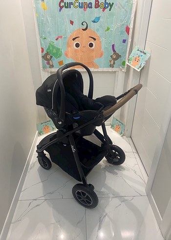 Joie Versatrax travel sistem çift yönlü bebek arabası - Görsel 11