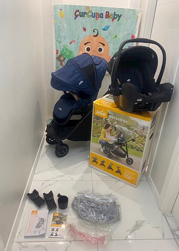 Joie Versatrax travel sistem çift yönlü bebek arabası - Görsel 2