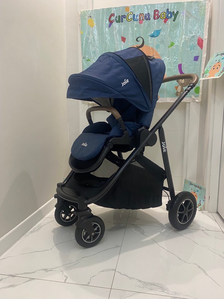 Joie Versatrax travel sistem çift yönlü bebek arabası - Görsel 5