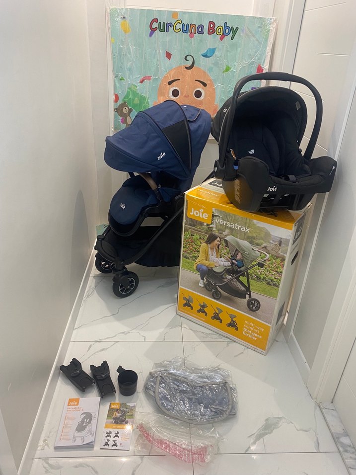 Joie Versatrax travel sistem çift yönlü bebek arabası - Görsel 2