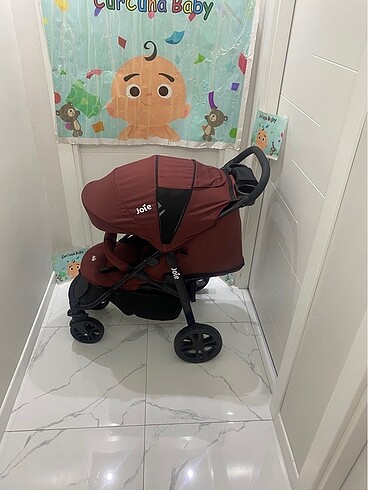 Diğer Beden bordo Renk Joie Litetrax 4 Travel Sistem Bebek Arabası