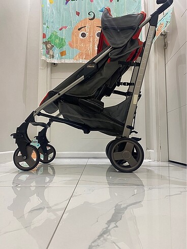 Diğer Beden turuncu Renk Chicco Liteway Plus Stroller Travel Sistem Bebek Arabası