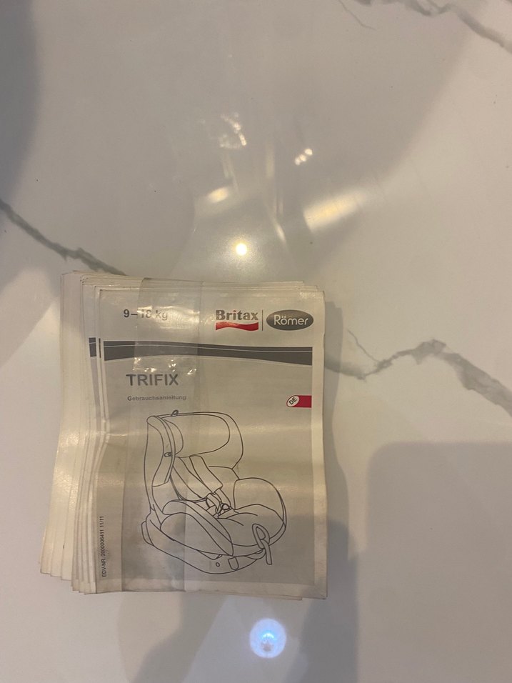 Kırmızı Gri Britax Römer Çocuk Oto Koltuğu - Görsel 5