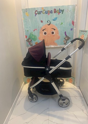 Pierre Cardin travel sistem Bebek Arabası - Görsel 5