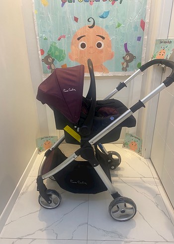 Pierre Cardin travel sistem Bebek Arabası - Görsel 11