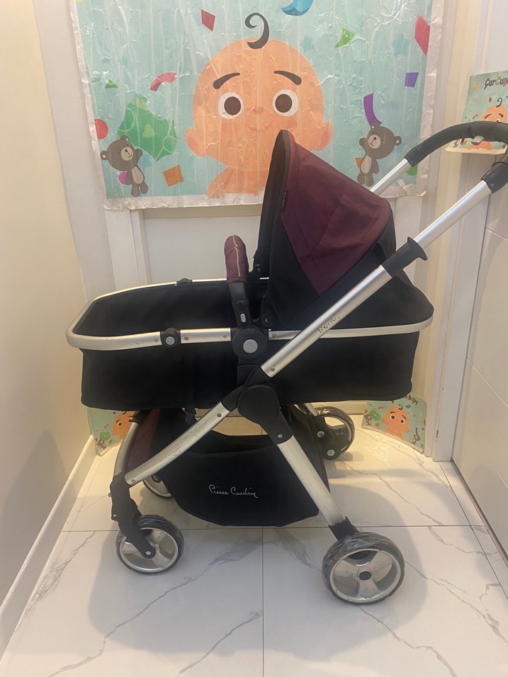 Pierre Cardin travel sistem Bebek Arabası - Görsel 4