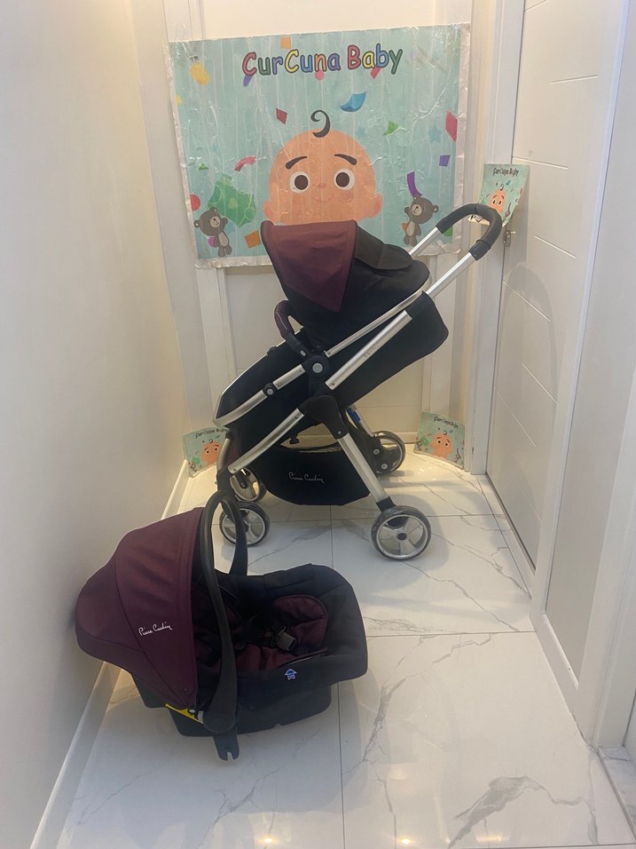 Pierre Cardin travel sistem Bebek Arabası - Görsel 2