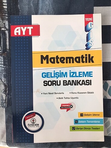 ÖZDEBİR YAYINLARI AYT MATEMATİK SORU BANKASI