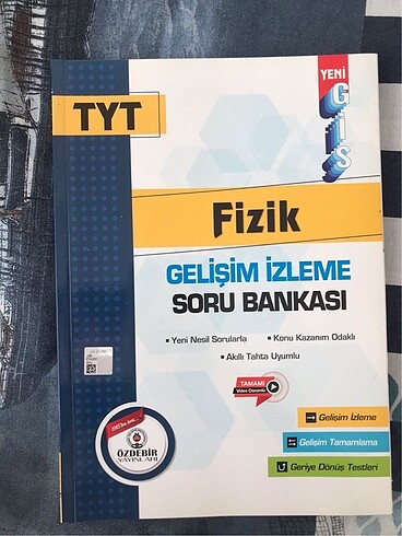 ÖZDEBİR YAYINLARI TYT FİZİK SORU BANKASI