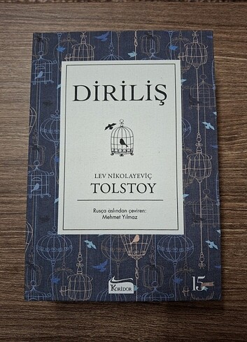 TOLSTOY DİRİLİŞ KORİDOR YAYINLARI 