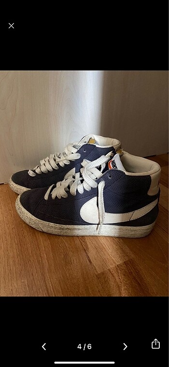 36,5 Beden lacivert Renk nike blazer vintage ayakkabı