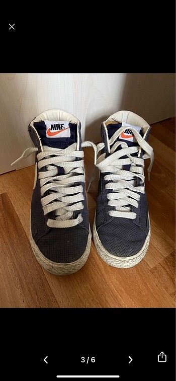 36,5 Beden nike blazer vintage ayakkabı