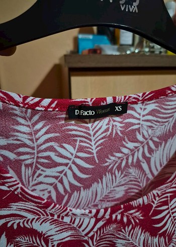 Kırmızı Bohem Salaş Midi Elbise - Görsel 3