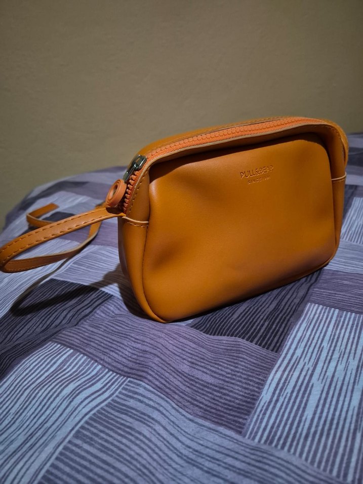 Deri Kahverengi Kadın Çapraz Çanta - Görsel 3