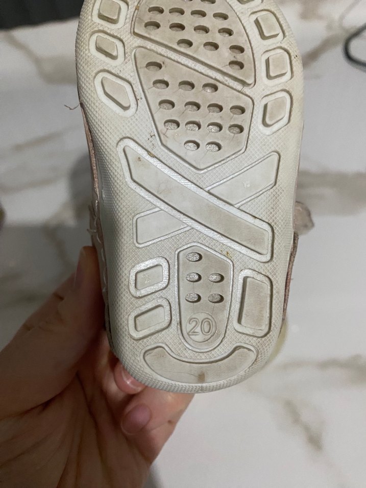 Kız Bebek Bej Nakışlı İlk Adım Ayakkabısı - Görsel 2