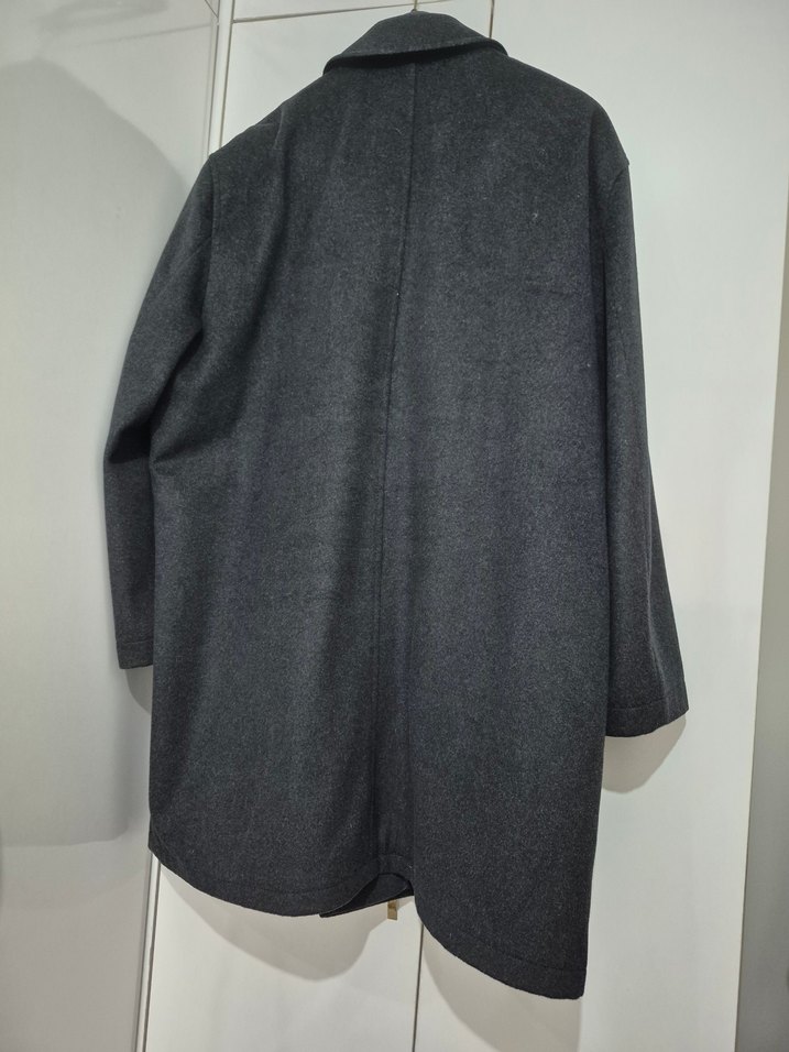 KİĞILI 64 BEDEN Erkek Midi Kaban - Görsel 2