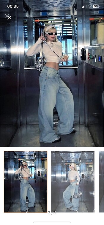 Bershka Bases baggy jean
