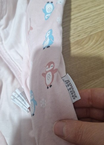 Pembe Örgü Bebek Tulumu - Görsel 4