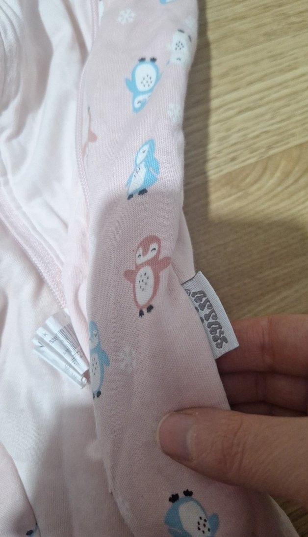 Pembe Örgü Bebek Tulumu - Görsel 4