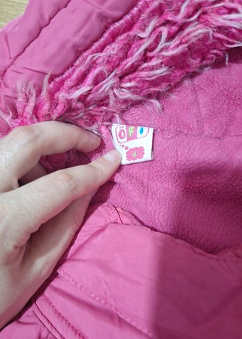 Fermuarlı Pembe Bebek Kış Tulumu - Görsel 3