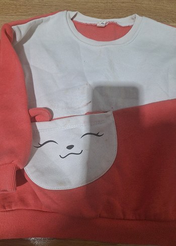 Kız cocuk 5 sweat 1 yelek 2 pantolon - Görsel 6