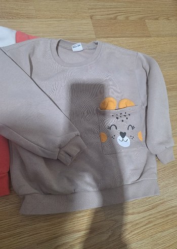Kız cocuk 5 sweat 1 yelek 2 pantolon - Görsel 7