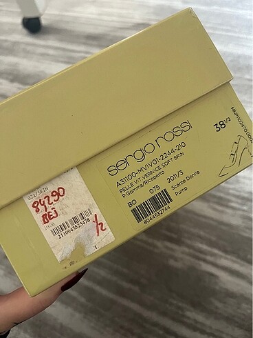 Sergio Rossi sergio rossi bej stiletto