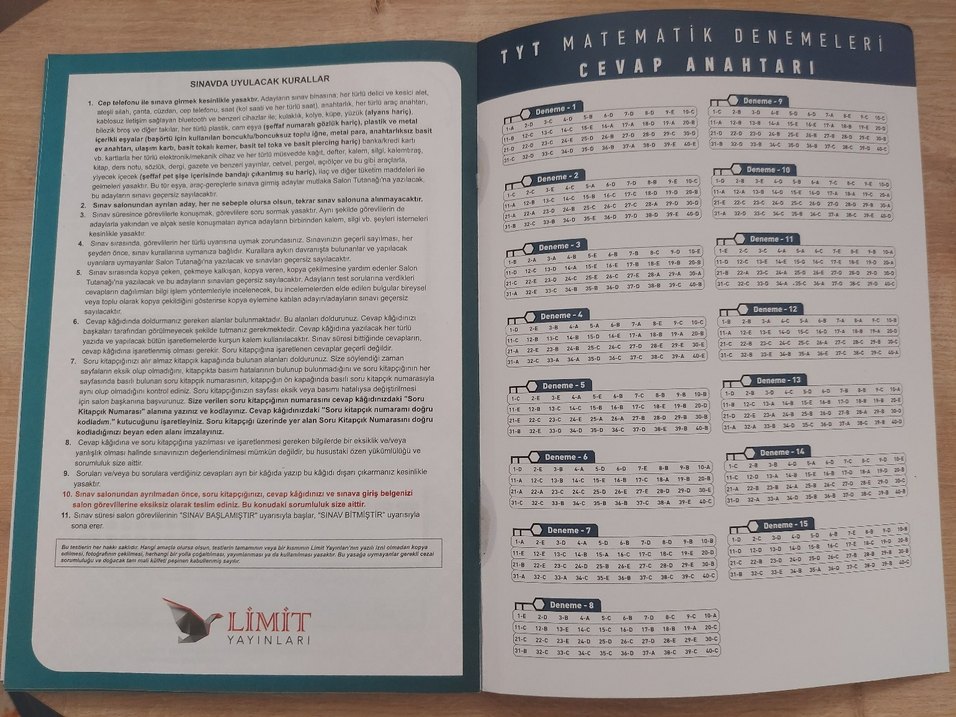 TYT Matematik Denemeleri - Görsel 3