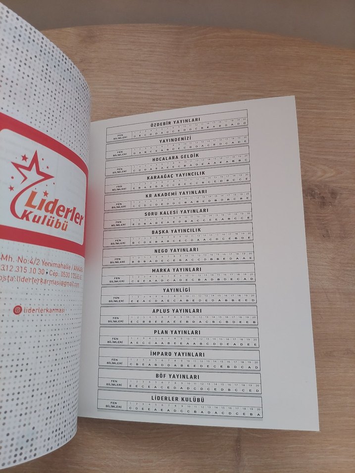 TYT Fen Bilimleri Deneme Kitabı - Görsel 3