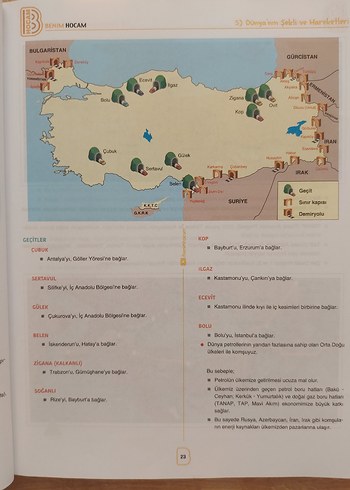 Benim Hocam Bayram Meral Coğrafya Soru Bankası ve Notları - Görsel 2