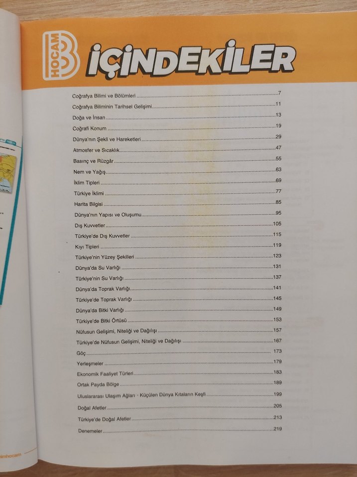Benim Hocam Bayram Meral Coğrafya Soru Bankası ve Notları - Görsel 4