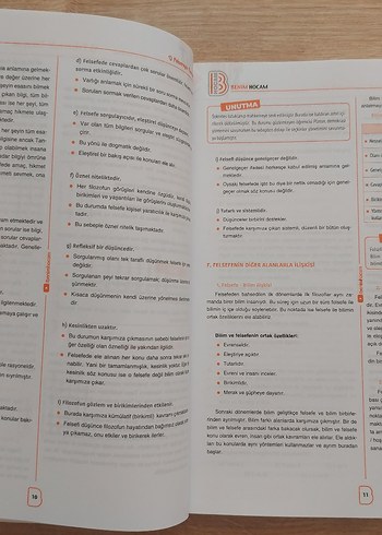 Benim Hocam Can Koni Felsefe Ders Notları & Soru Bankası - Görsel 3