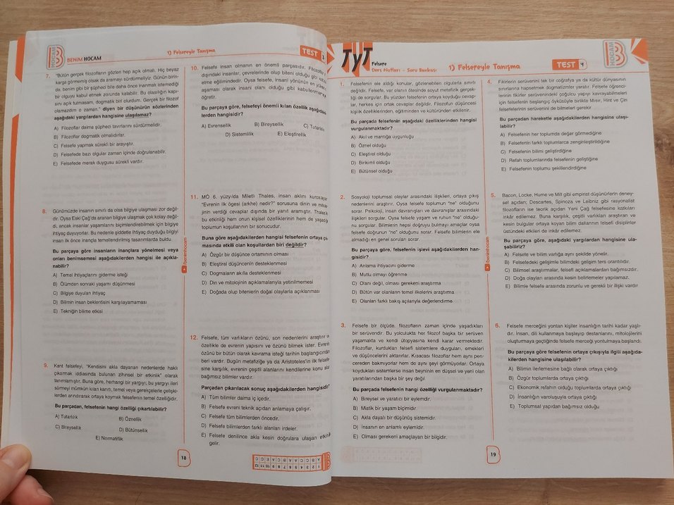 Benim Hocam Can Koni Felsefe Ders Notları & Soru Bankası - Görsel 4