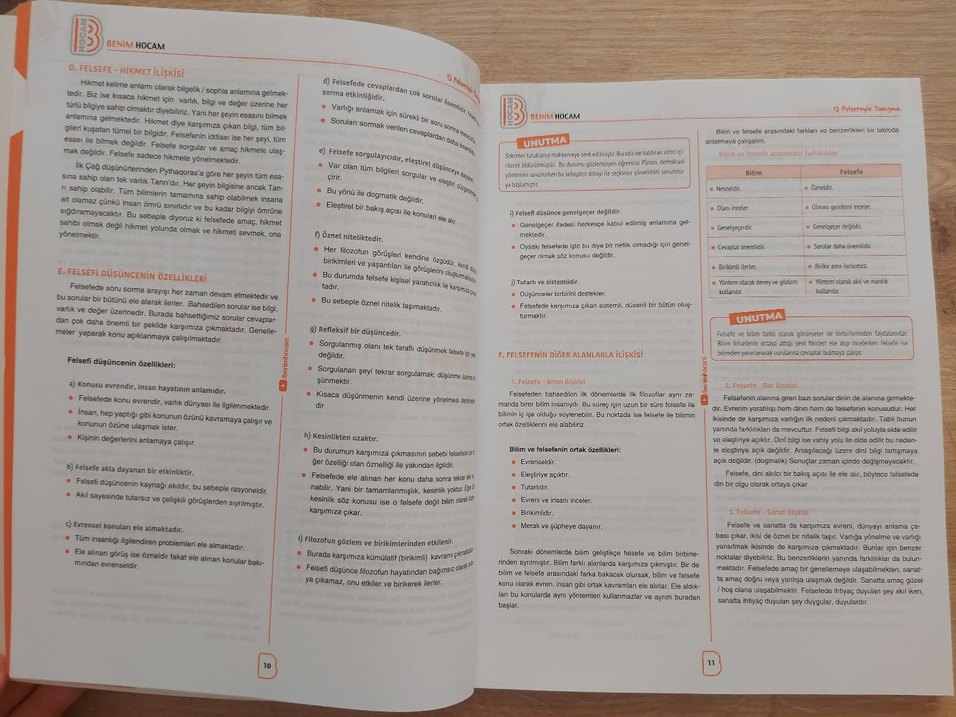 Benim Hocam Can Koni Felsefe Ders Notları & Soru Bankası - Görsel 3